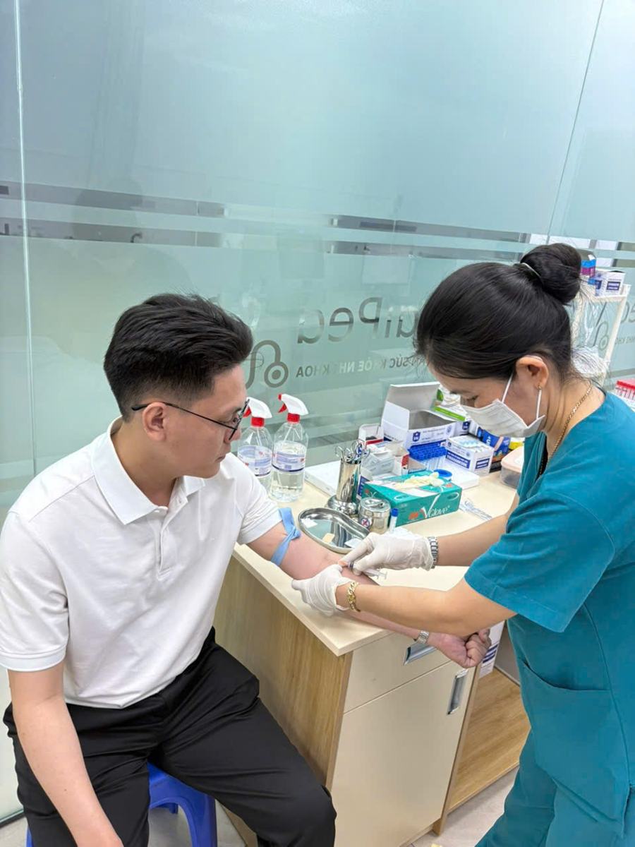 Lấy máu xét nghiệm tại chỗ